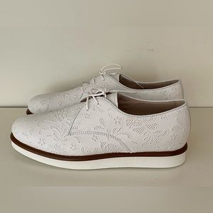 Tod’s Gomma XL VS Derby White Printed Leather Loafers | White | IT 38